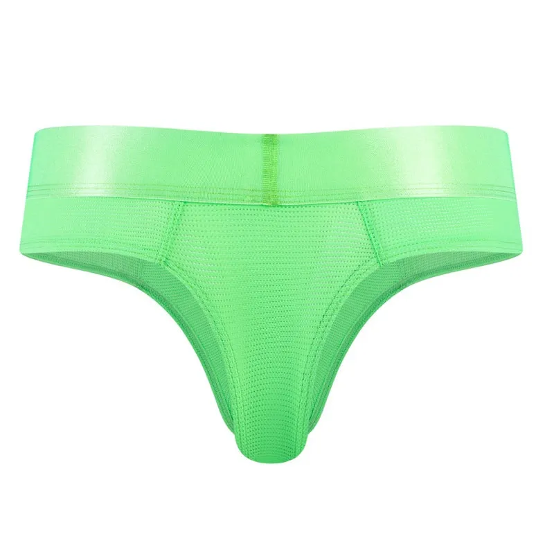 Mens Sexy Fluorescent Mesh Bikini