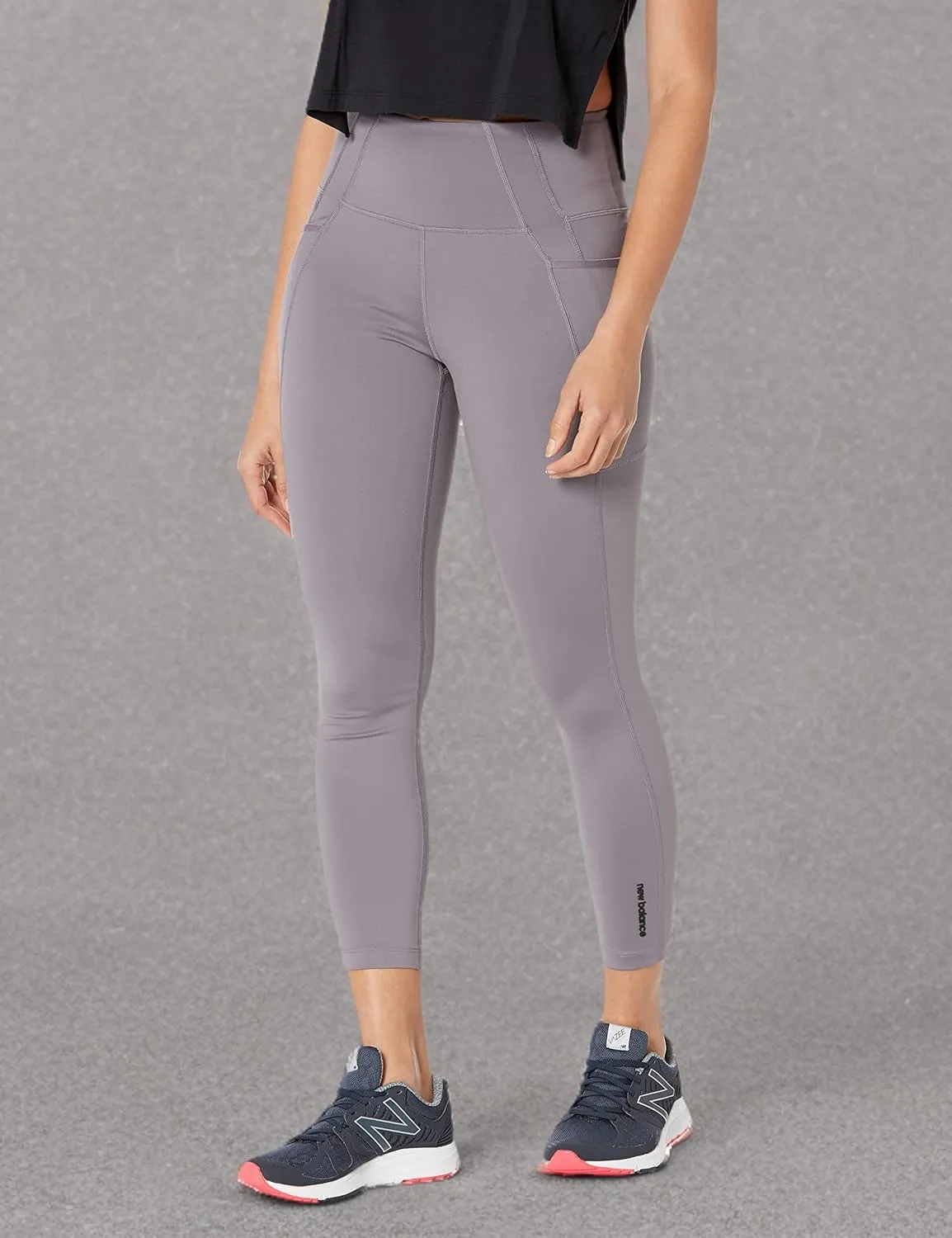 New Balance Women's Shape Shield 7/8 High Rise Pocket Tight