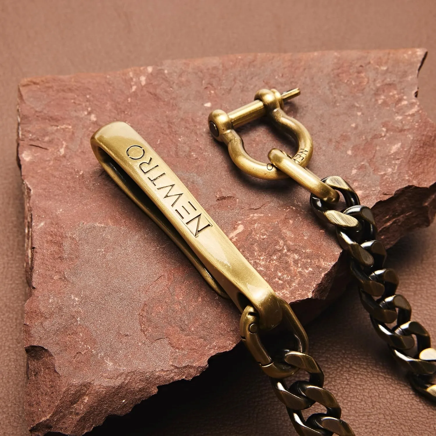 newtro Wallet Chain Men Women Boy Girl, Biker Motorcycle Pants Jean Punk Long Key Chain Black Gold Silver 26 Types
