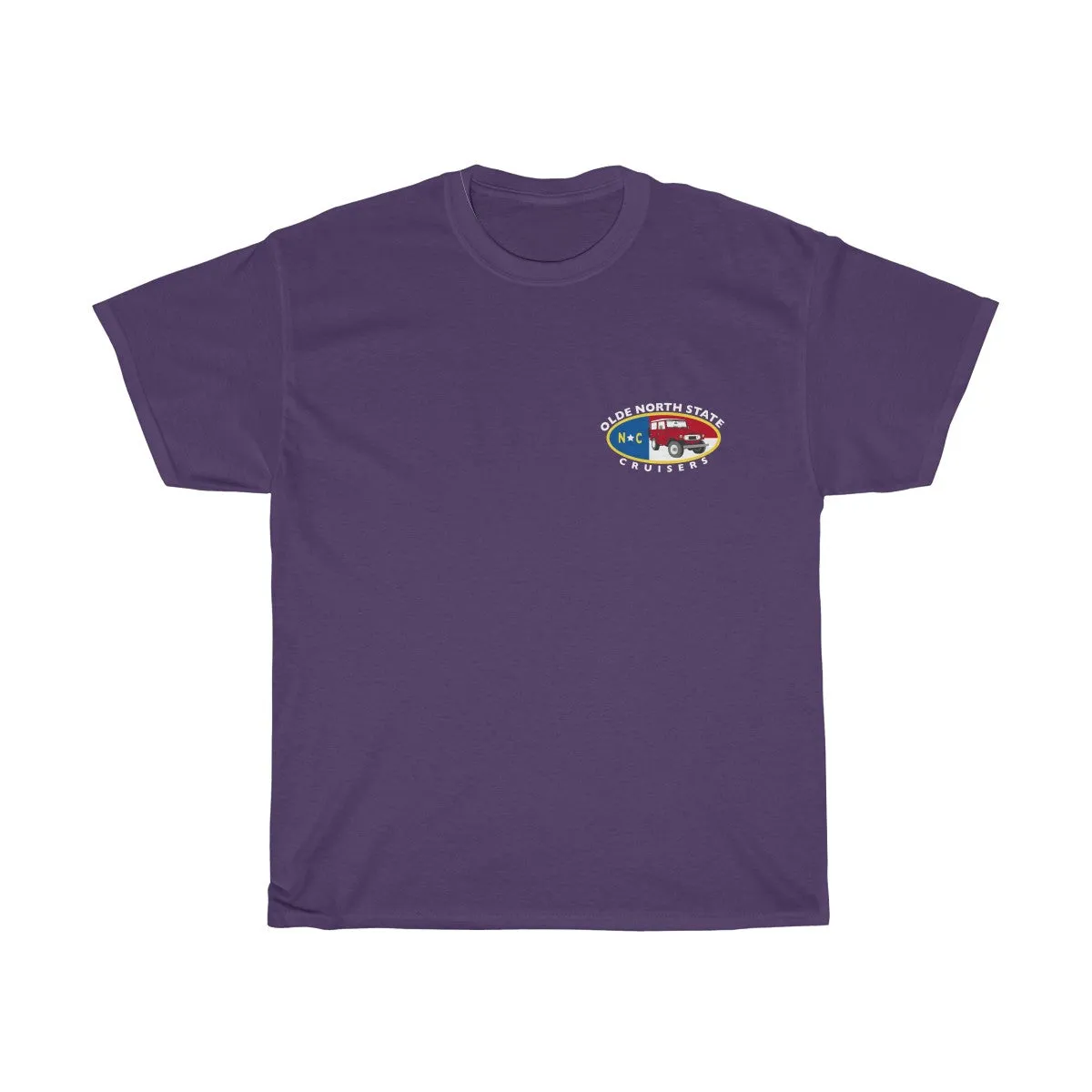 ONSC Olde North State Cruisers Land Cruiser Club Small Logo T Shirt by Reefmonkey