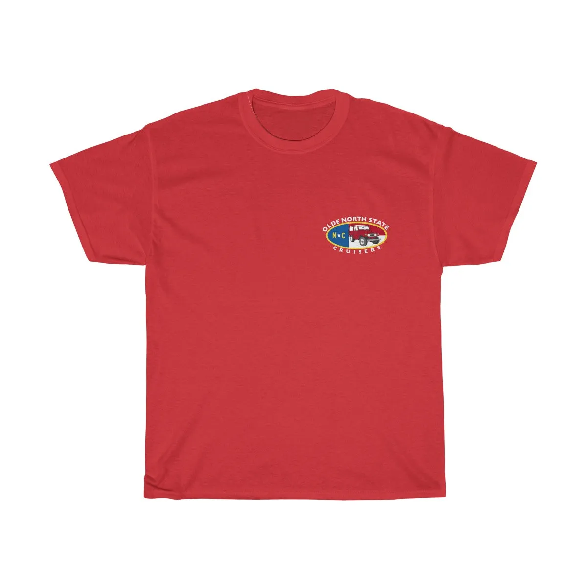 ONSC Olde North State Cruisers Land Cruiser Club Small Logo T Shirt by Reefmonkey