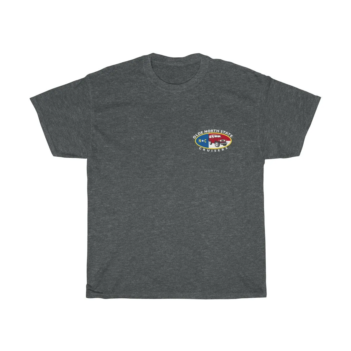 ONSC Olde North State Cruisers Land Cruiser Club Small Logo T Shirt by Reefmonkey