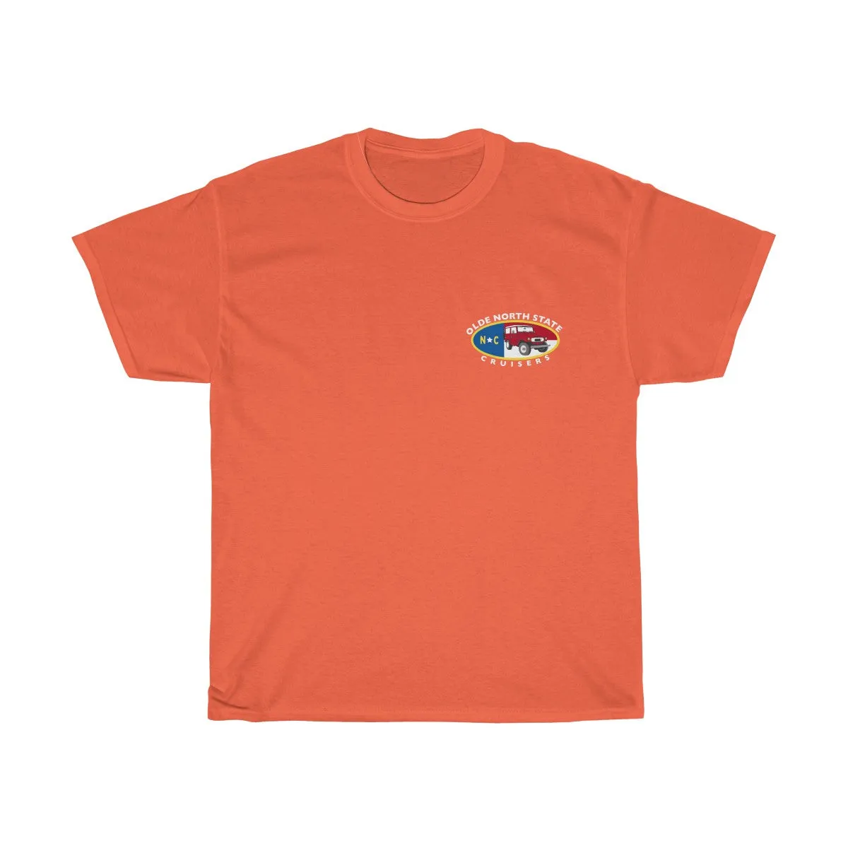 ONSC Olde North State Cruisers Land Cruiser Club Small Logo T Shirt by Reefmonkey