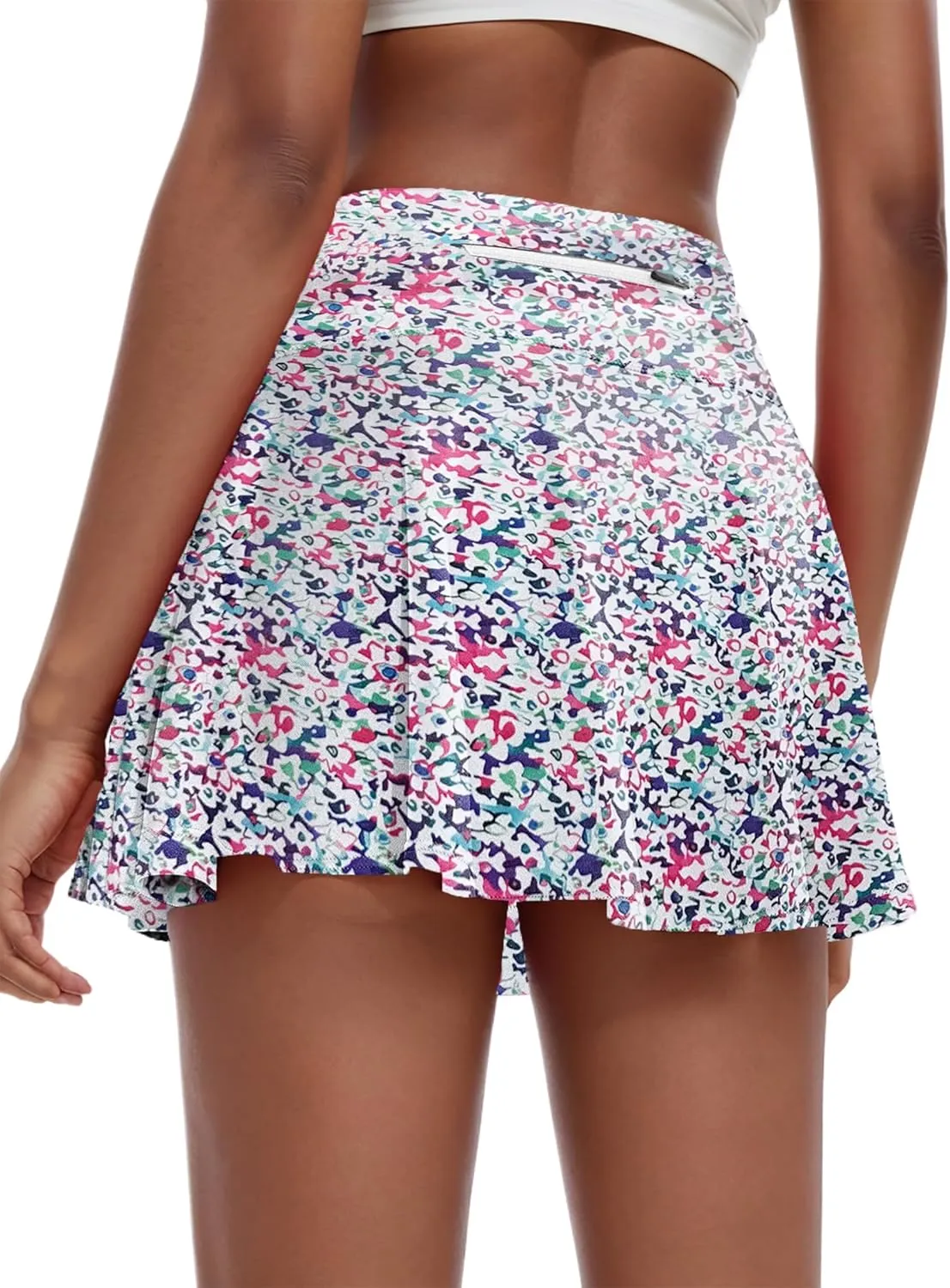 Oyamiki Women's Athletic Skort Tennis Skirt Perfect for Running Training Sports Golf