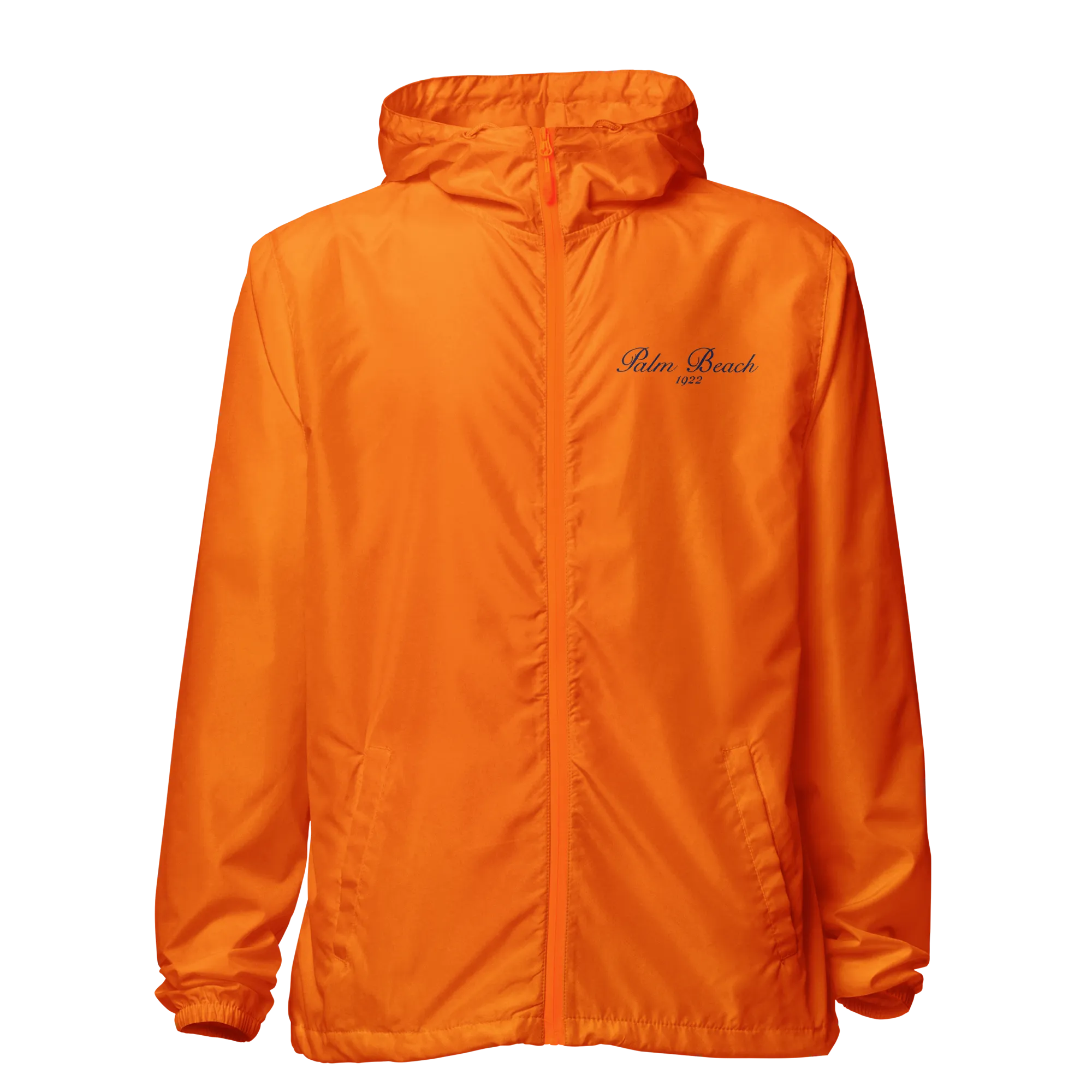 Palm Beach Unisex Zip Up Windbreaker