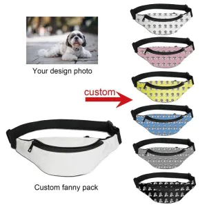 Personalized Custom Print Fanny Packs