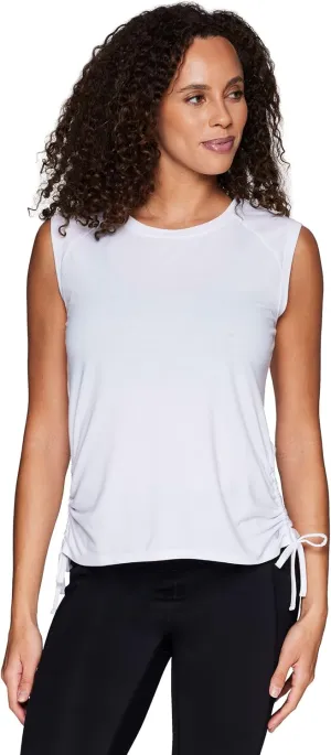RBX Active Women's Fashion Basics Regular Length Super Soft Flowy Yoga Tank Top