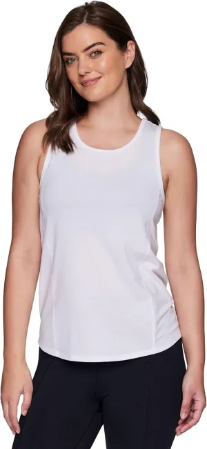 RBX Active Women's Fashion Basics Regular Length Super Soft Flowy Yoga Tank Top
