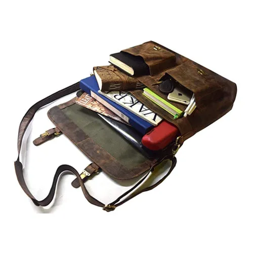 Retro Chasseur Leather Bag