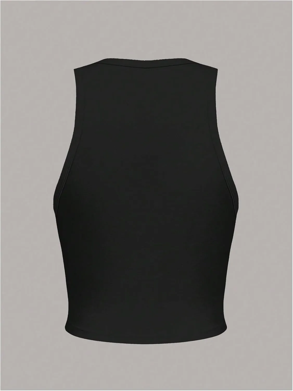 SHENHE Women's Y2k Cherry Tank Top Crew Neck Graphic Fitted Sleeveless Crop Tank Shirt