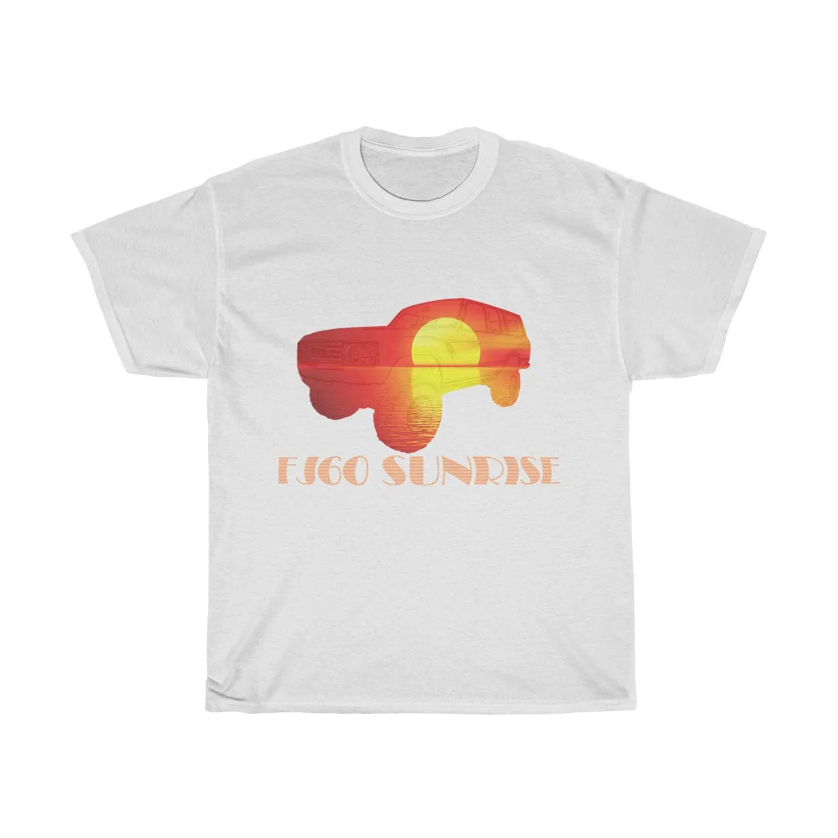 Toyota Land Cruiser "FJ60 Sunrise" T shirt by Reefmonkey - Artist Matthew Lillis