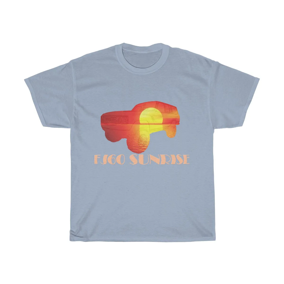 Toyota Land Cruiser "FJ60 Sunrise" T shirt by Reefmonkey - Artist Matthew Lillis