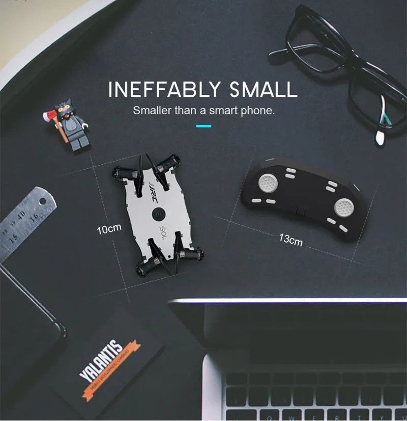 Ultrathin Wifi FPV Selfie Quadcopter Drone with Camera