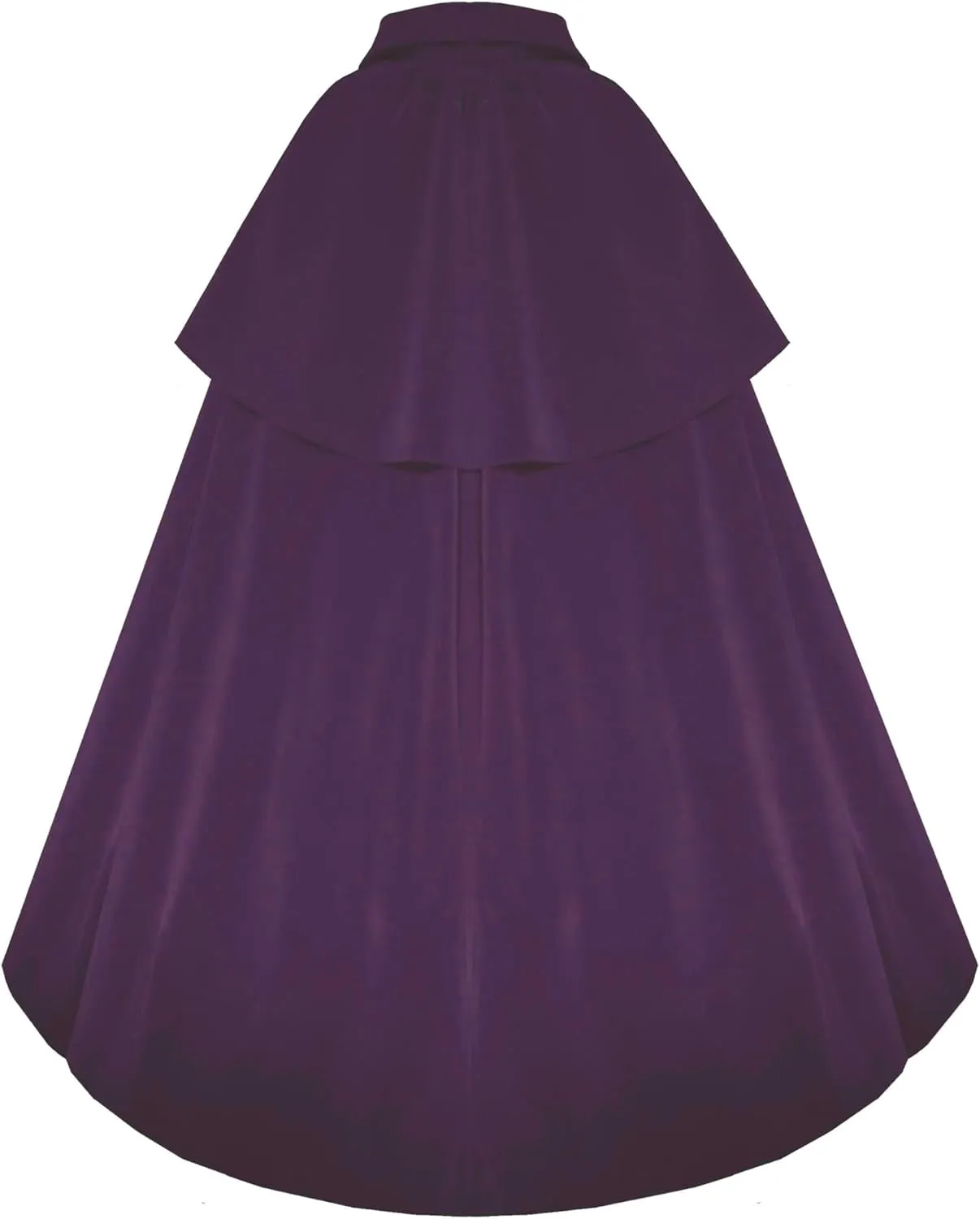 Victorian Historical Steampunk Gothic Renaissance Medieval Velvet Cape Cloak