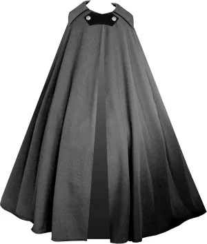 Victorian Vagabond Steampunk Gothic Historical Renaissance Cape Theater Cloak