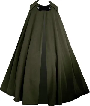 Victorian Vagabond Steampunk Gothic Historical Renaissance Cape Theater Cloak