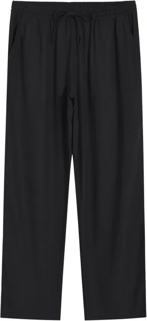 Weintee Women's Tall Linen Pants Long 34 Inch Inseam Wide Leg