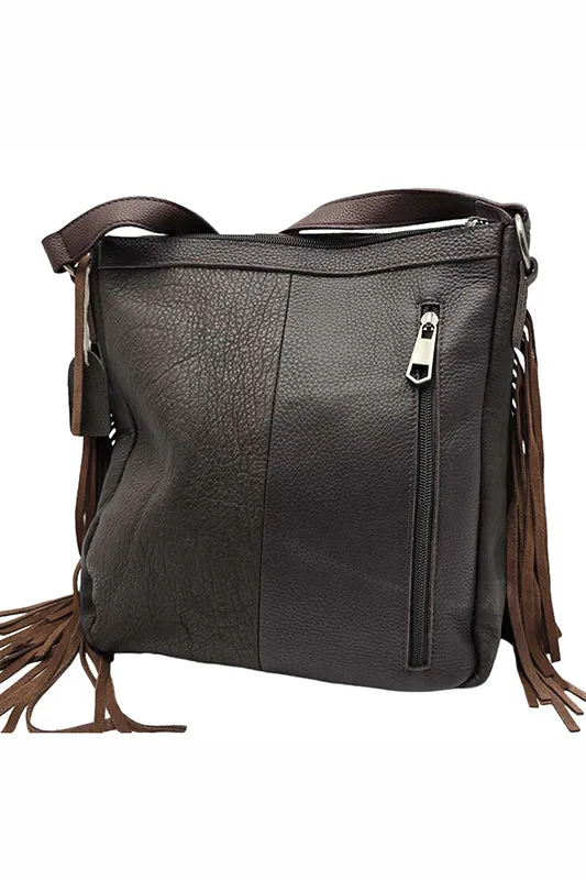 What You Should Know Brown Leather & Cowhide Purses
