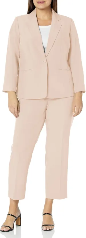 Women's Plus-Size Blazer & Pant, 2pc Set