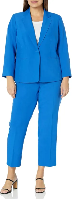 Women's Plus-Size Blazer & Pant, 2pc Set