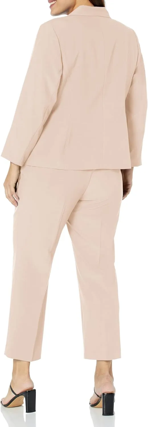 Women's Plus-Size Blazer & Pant, 2pc Set
