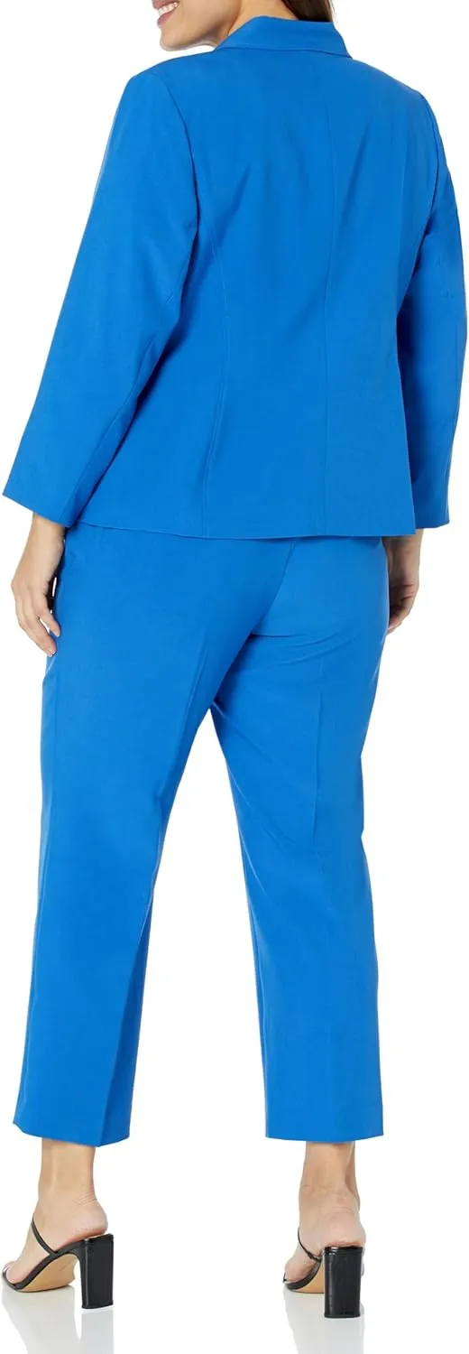 Women's Plus-Size Blazer & Pant, 2pc Set
