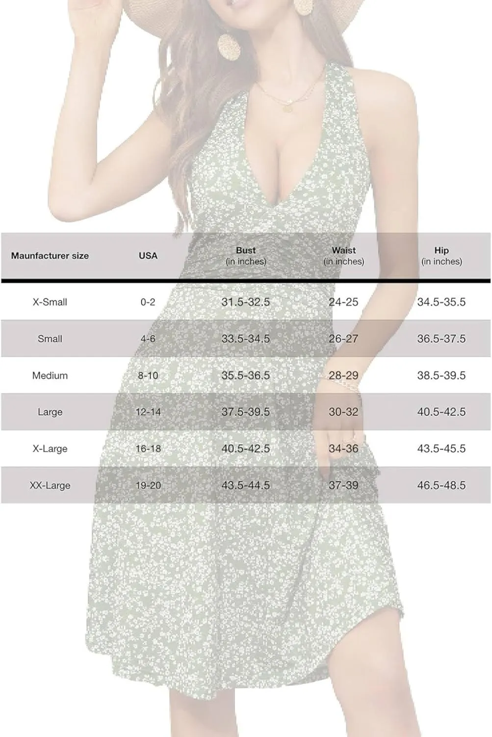 Women's Summer Sundress Sleeveless Halter Neck Spring 2025 Floral with Pocket Elastic Waist Ruffle Mini Dresses